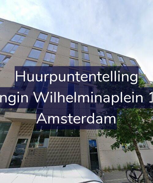Foto gevel Huurpuntentelling voor Koningin Wilhelminaplein 1016, Amsterdam