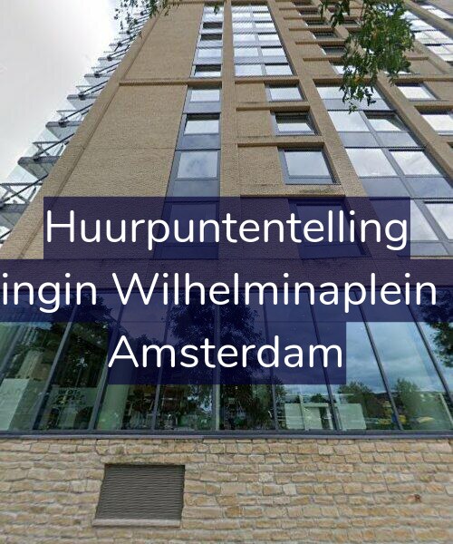 Foto gevel Huurpuntentelling voor Koningin Wilhelminaplein 740, Amsterdam