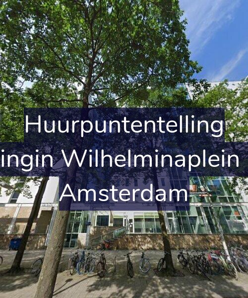 Foto gevel Huurpuntentelling voor Koningin Wilhelminaplein 286, Amsterdam