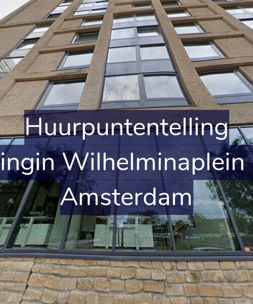 Foto gevel Huurpuntentelling voor Koningin Wilhelminaplein 720, Amsterdam