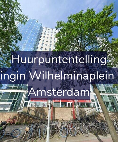 Foto gevel Huurpuntentelling voor Koningin Wilhelminaplein 512, Amsterdam
