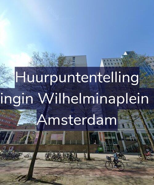Foto gevel Huurpuntentelling voor Koningin Wilhelminaplein 160, Amsterdam