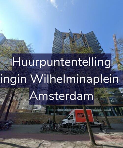 Foto gevel Huurpuntentelling voor Koningin Wilhelminaplein 624, Amsterdam