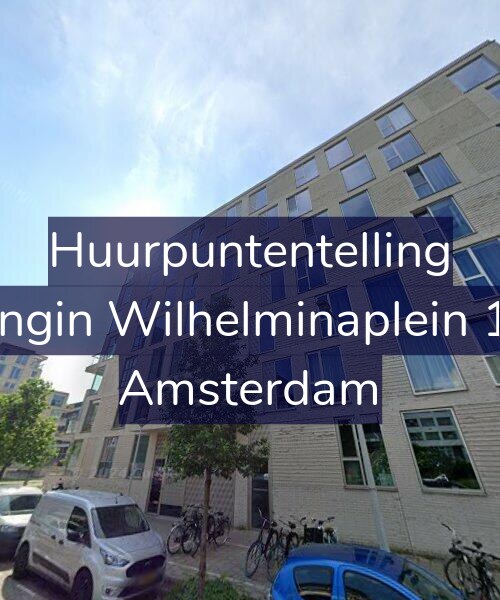 Foto gevel Huurpuntentelling voor Koningin Wilhelminaplein 1104, Amsterdam