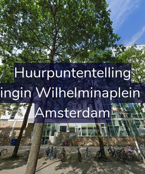 Foto gevel Huurpuntentelling voor Koningin Wilhelminaplein 350, Amsterdam