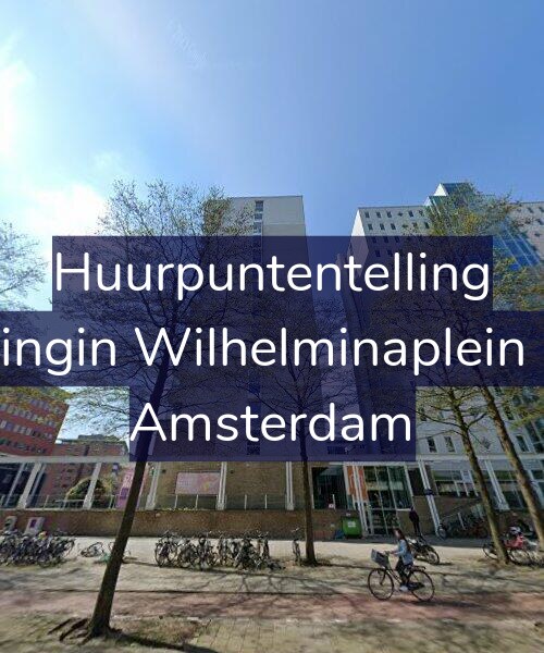 Foto gevel Huurpuntentelling voor Koningin Wilhelminaplein 158, Amsterdam