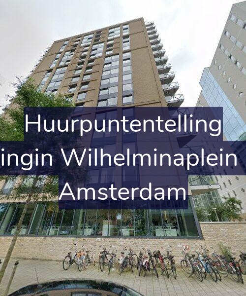Foto gevel Huurpuntentelling voor Koningin Wilhelminaplein 668, Amsterdam