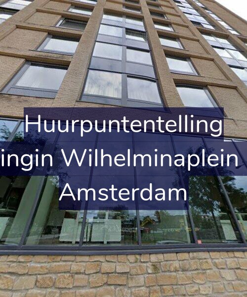 Foto gevel Huurpuntentelling voor Koningin Wilhelminaplein 734, Amsterdam