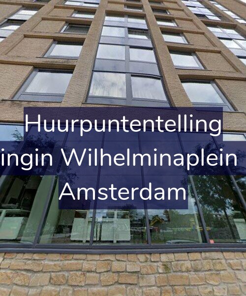 Foto gevel Huurpuntentelling voor Koningin Wilhelminaplein 654, Amsterdam