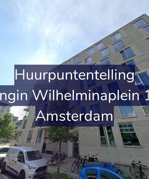 Foto gevel Huurpuntentelling voor Koningin Wilhelminaplein 1142, Amsterdam