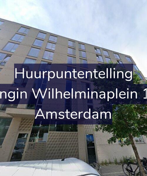 Foto gevel Huurpuntentelling voor Koningin Wilhelminaplein 1024, Amsterdam