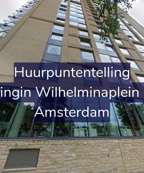 Foto gevel Huurpuntentelling voor Koningin Wilhelminaplein 754, Amsterdam