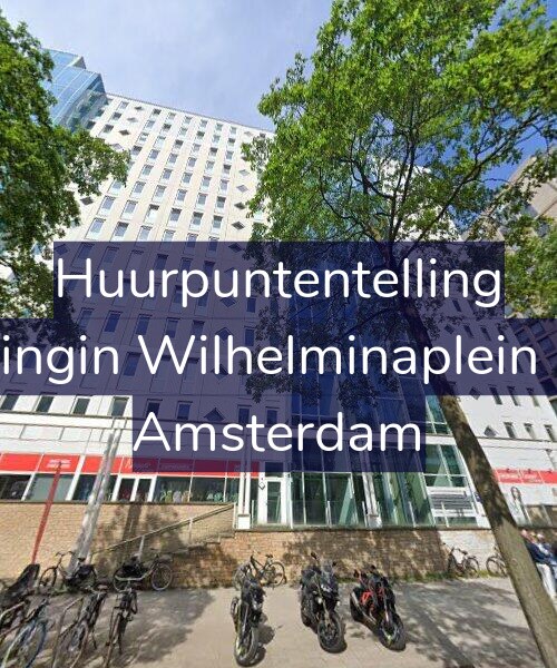 Foto gevel Huurpuntentelling voor Koningin Wilhelminaplein 504, Amsterdam