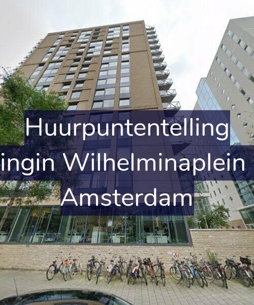 Foto gevel Huurpuntentelling voor Koningin Wilhelminaplein 666, Amsterdam
