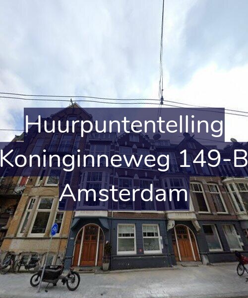 Foto gevel Huurpuntentelling voor Koninginneweg 149-B, Amsterdam