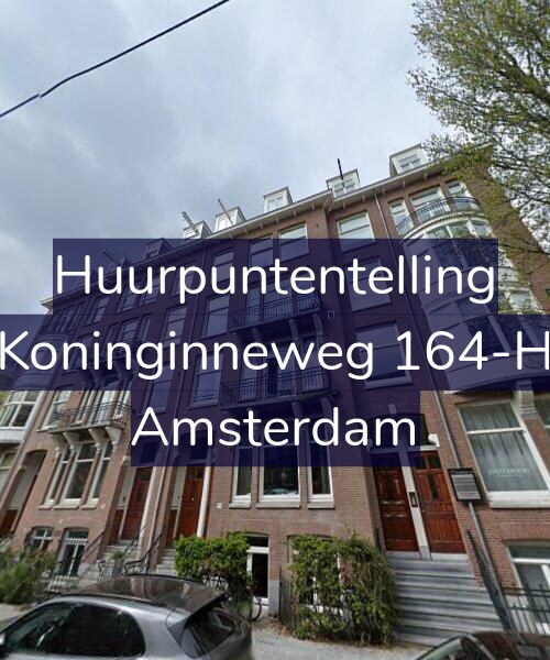 Foto gevel Huurpuntentelling voor Koninginneweg 164-H, Amsterdam