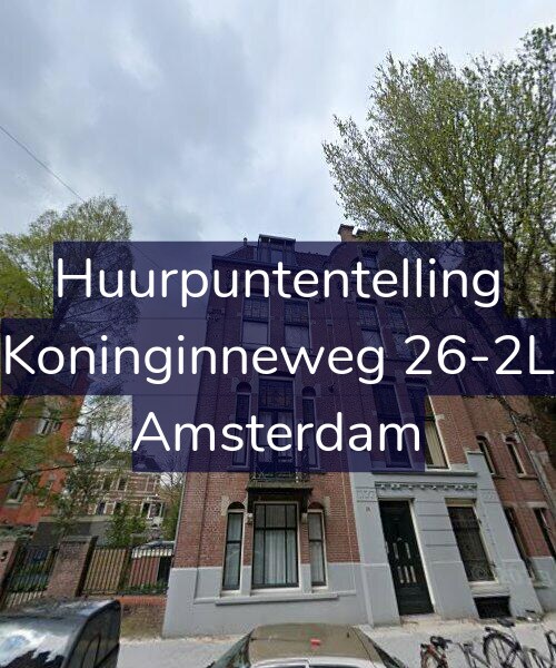 Foto gevel Huurpuntentelling voor Koninginneweg 26-2L, Amsterdam