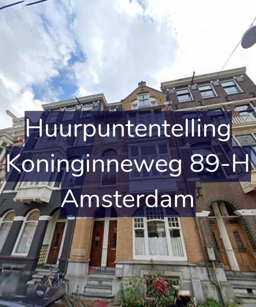 Foto gevel Huurpuntentelling voor Koninginneweg 89-H, Amsterdam