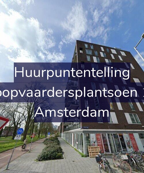 Foto gevel Huurpuntentelling voor Koopvaardersplantsoen 10, Amsterdam