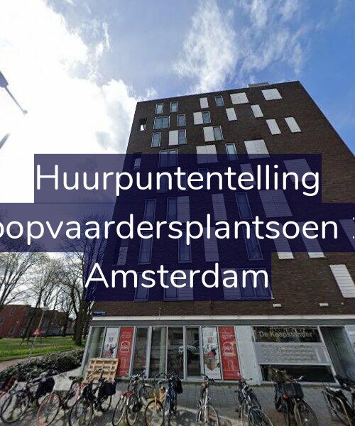 Foto gevel Huurpuntentelling voor Koopvaardersplantsoen 14, Amsterdam