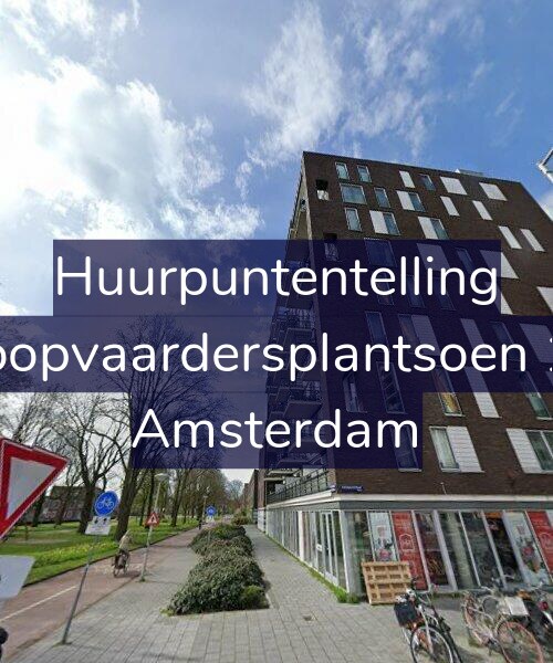 Foto gevel Huurpuntentelling voor Koopvaardersplantsoen 16, Amsterdam