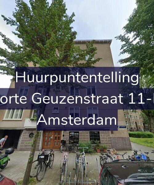Foto gevel Huurpuntentelling voor Korte Geuzenstraat 11-H, Amsterdam