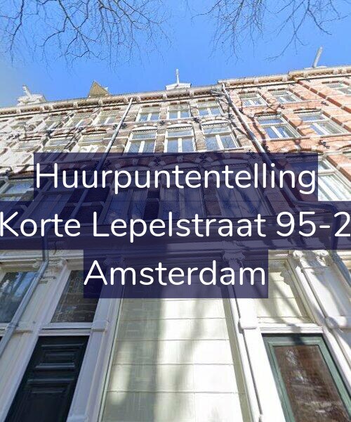 Foto gevel Huurpuntentelling voor Korte Lepelstraat 95-2, Amsterdam