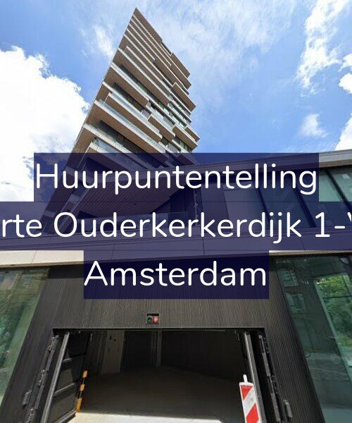 Foto gevel Huurpuntentelling voor Korte Ouderkerkerdijk 1-V1, Amsterdam