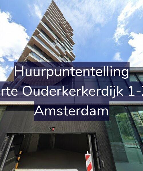 Foto gevel Huurpuntentelling voor Korte Ouderkerkerdijk 1-X1, Amsterdam