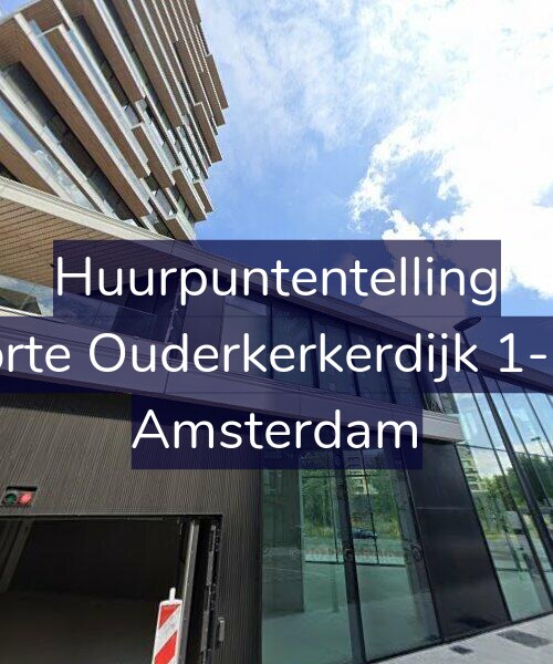 Foto gevel Huurpuntentelling voor Korte Ouderkerkerdijk 1-L1, Amsterdam