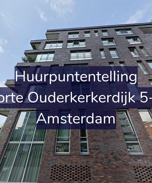Foto gevel Huurpuntentelling voor Korte Ouderkerkerdijk 5-B, Amsterdam