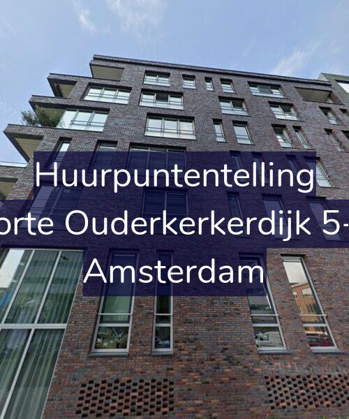 Foto gevel Huurpuntentelling voor Korte Ouderkerkerdijk 5-S, Amsterdam