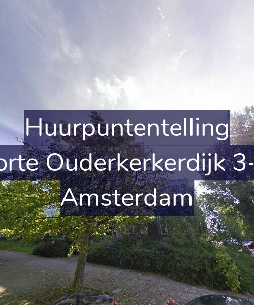 Foto gevel Huurpuntentelling voor Korte Ouderkerkerdijk 3-A, Amsterdam