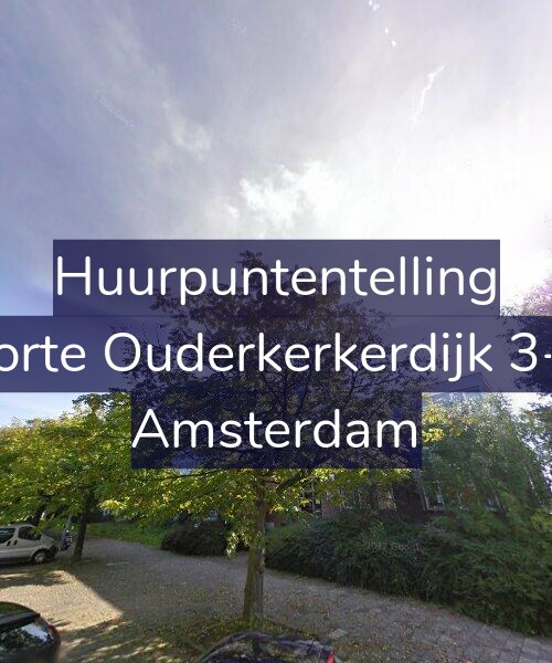 Foto gevel Huurpuntentelling voor Korte Ouderkerkerdijk 3-E, Amsterdam