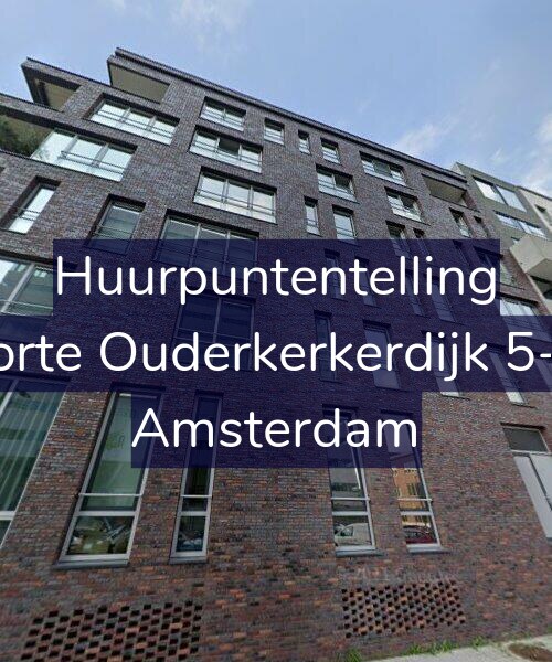 Foto gevel Huurpuntentelling voor Korte Ouderkerkerdijk 5-H, Amsterdam