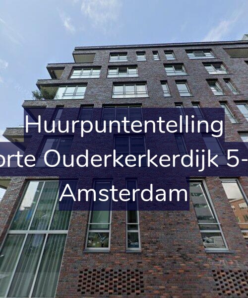 Foto gevel Huurpuntentelling voor Korte Ouderkerkerdijk 5-M, Amsterdam