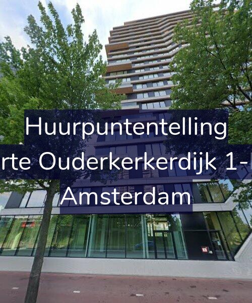 Foto gevel Huurpuntentelling voor Korte Ouderkerkerdijk 1-B1, Amsterdam