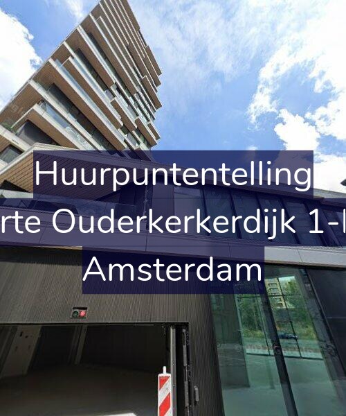 Foto gevel Huurpuntentelling voor Korte Ouderkerkerdijk 1-D1, Amsterdam