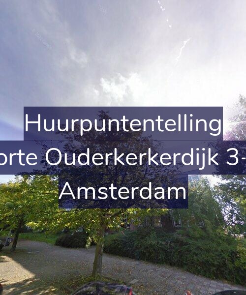 Foto gevel Huurpuntentelling voor Korte Ouderkerkerdijk 3-B, Amsterdam