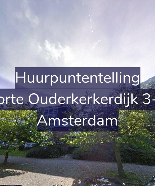 Foto gevel Huurpuntentelling voor Korte Ouderkerkerdijk 3-C, Amsterdam