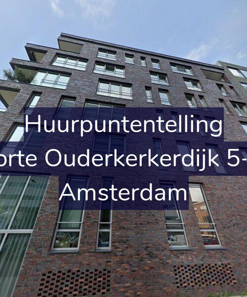 Foto gevel Huurpuntentelling voor Korte Ouderkerkerdijk 5-V, Amsterdam