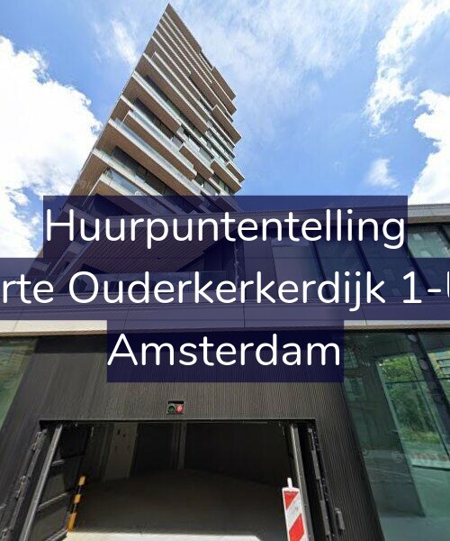 Foto gevel Huurpuntentelling voor Korte Ouderkerkerdijk 1-U1, Amsterdam
