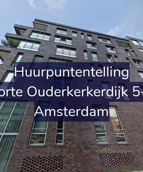 Foto gevel Huurpuntentelling voor Korte Ouderkerkerdijk 5-F, Amsterdam