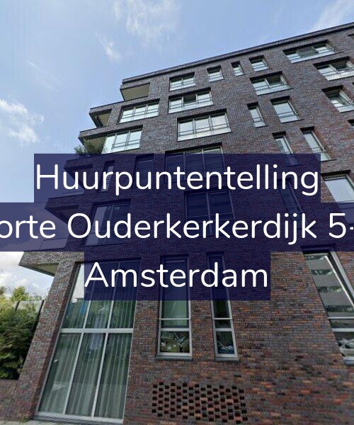 Foto gevel Huurpuntentelling voor Korte Ouderkerkerdijk 5-L, Amsterdam