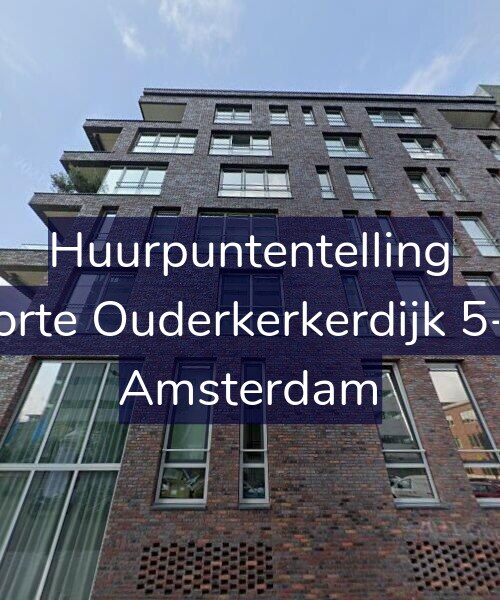 Foto gevel Huurpuntentelling voor Korte Ouderkerkerdijk 5-P, Amsterdam
