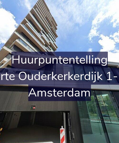 Foto gevel Huurpuntentelling voor Korte Ouderkerkerdijk 1-P1, Amsterdam