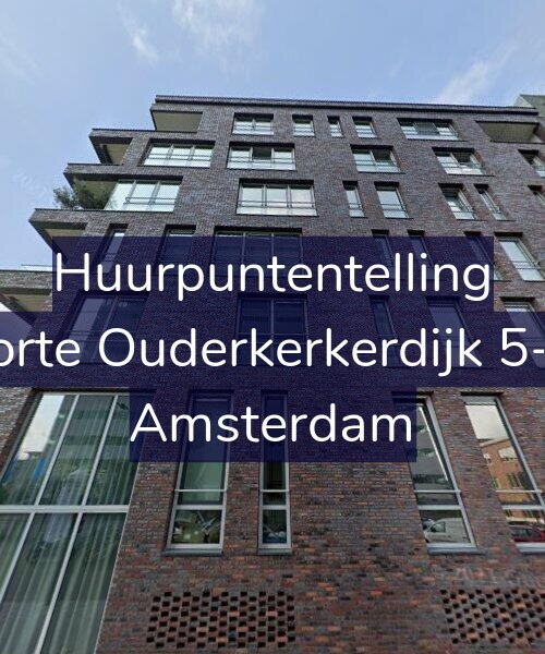 Foto gevel Huurpuntentelling voor Korte Ouderkerkerdijk 5-D, Amsterdam