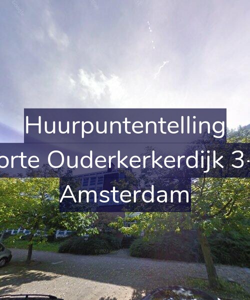 Foto gevel Huurpuntentelling voor Korte Ouderkerkerdijk 3-F, Amsterdam
