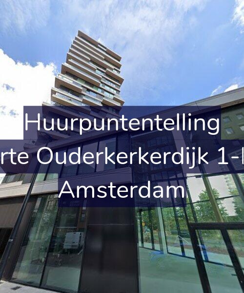 Foto gevel Huurpuntentelling voor Korte Ouderkerkerdijk 1-N1, Amsterdam