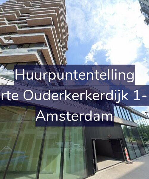Foto gevel Huurpuntentelling voor Korte Ouderkerkerdijk 1-P2, Amsterdam